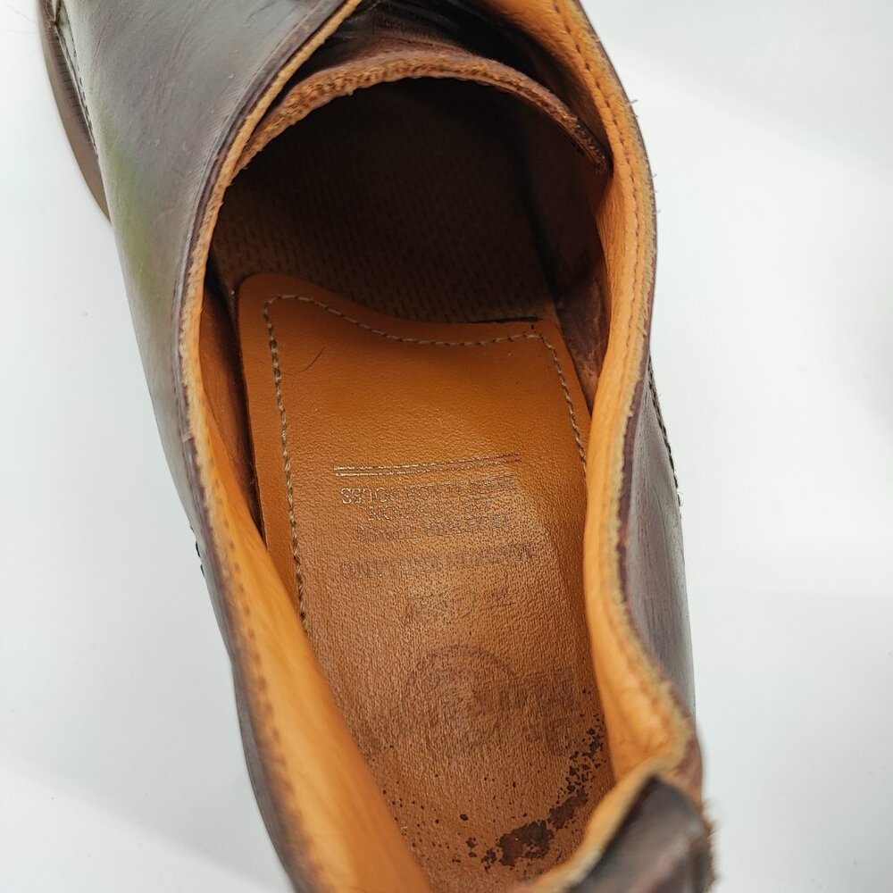 Dr. Martens Women's Size 8B US Leather Brown Block Heel Shoes Casual SM8461 - Picture 10 of 10